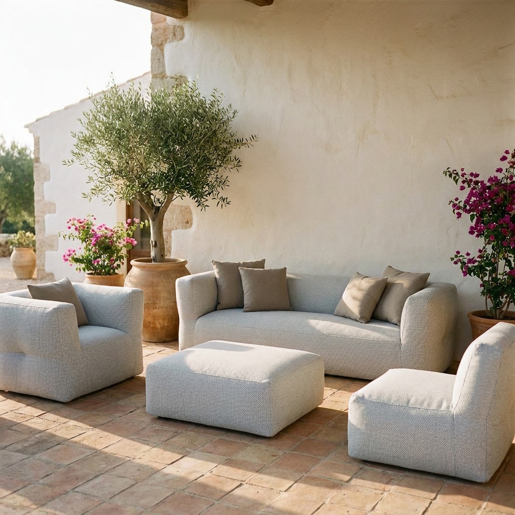 NOMAD set in Fontelina White
